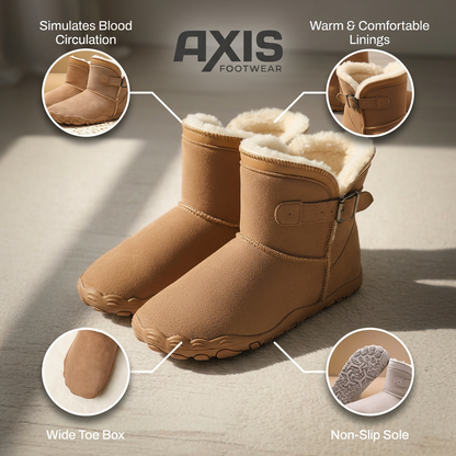 AXIS Solva – Non-slip & Waterproof Winter Barefoot Shoe (Unisex)